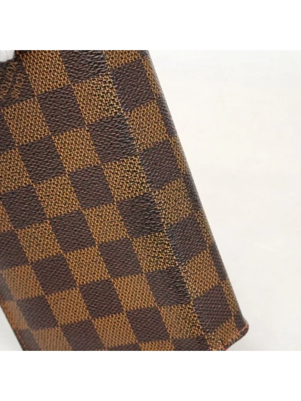 Louis Vuitton Wallet Damier Portefeuille Brazza Ebene